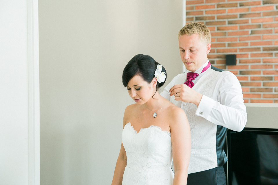 Anniina ja Antti, dokumentaarinen hääkuvaus Villa Katayssa