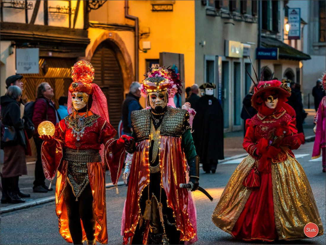 Carnaval venitien de Rosheim 2024. Photographe à Strasbourg | Portraits, Studio, Enfants, Événements