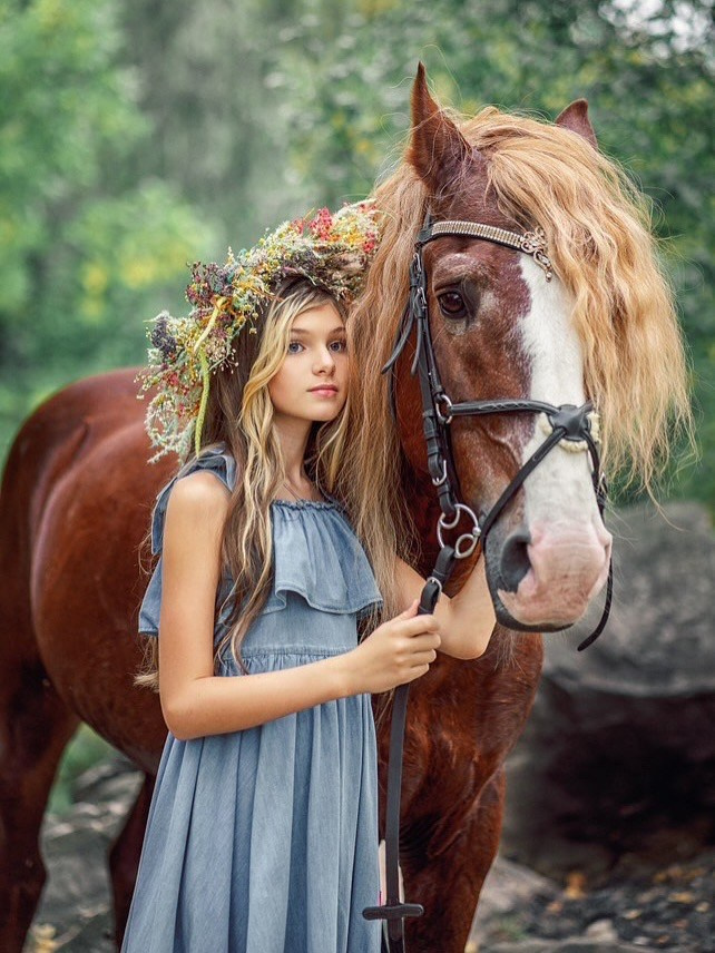 Fotos con caballos. Fotógrafa en Madrid | Retratos femeninos, familia y sesiones con caballos – Anna Maruleva