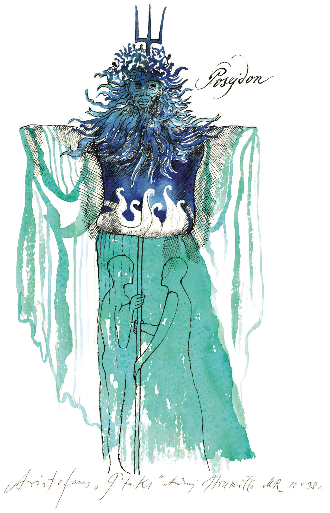 Aristophanes, "Birds", Dramatic Theater, Białystok, 1998