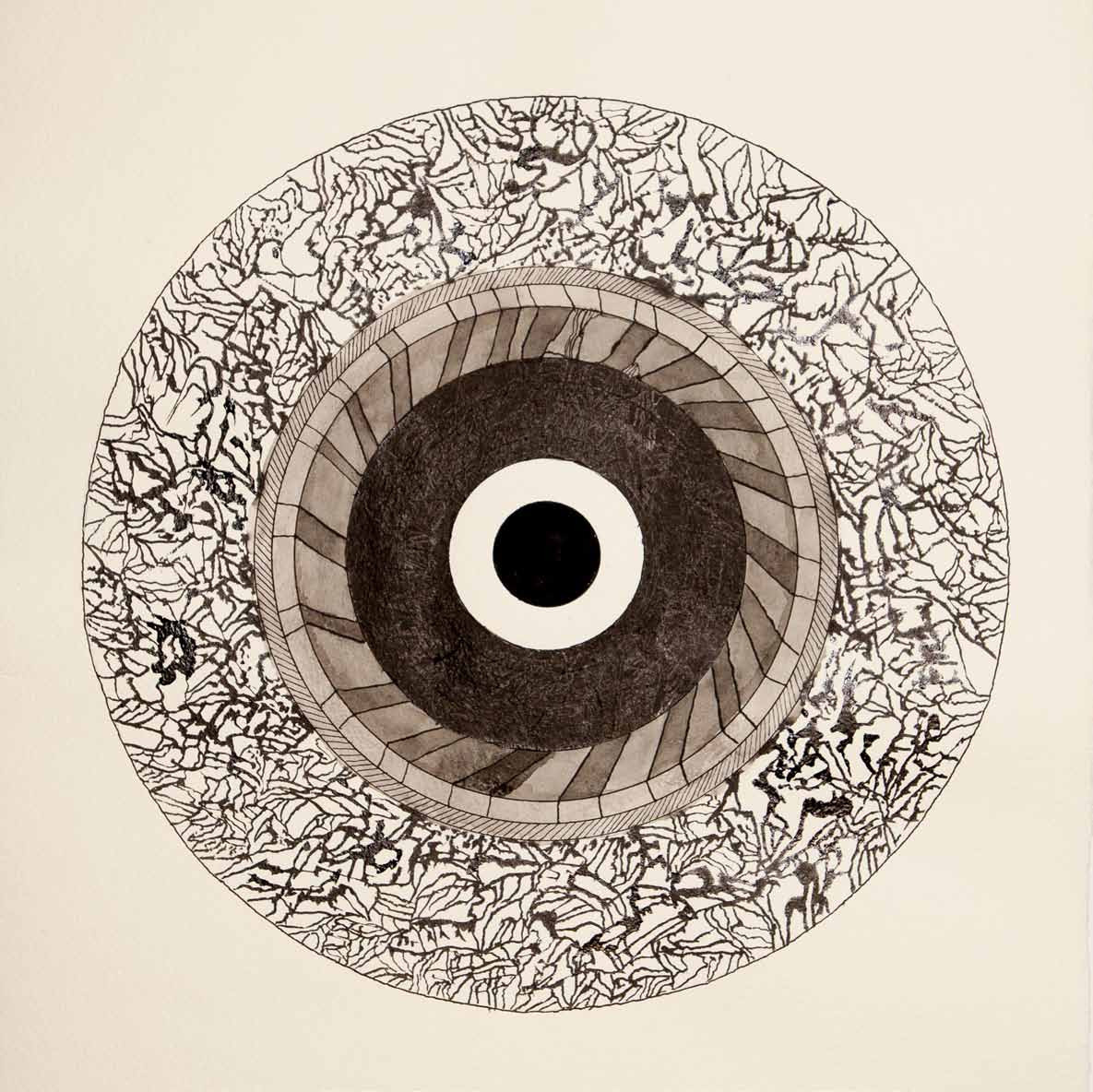 Mandala, painting, drawing, Andrzej Strumillo, Andrzej Strumillo, Mandala series, polish contemporary art, polish artist, contemporary art in modern Poland, contemporary polish artists, best polish painters, best polish artists, famous polish artists, Gallery Kordegarda, Kordegarda