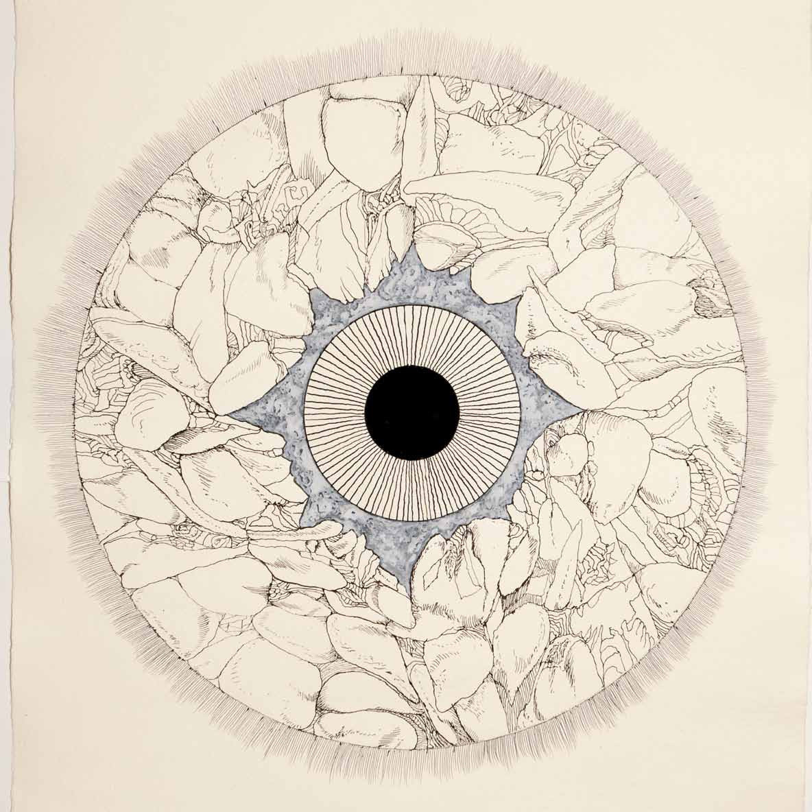 Mandala, painting, drawing, Andrzej Strumillo, Andrzej Strumillo, Mandala series, polish contemporary art, polish artist, contemporary art in modern Poland, contemporary polish artists, best polish painters, best polish artists, famous polish artists, Gallery Kordegarda, Kordegarda