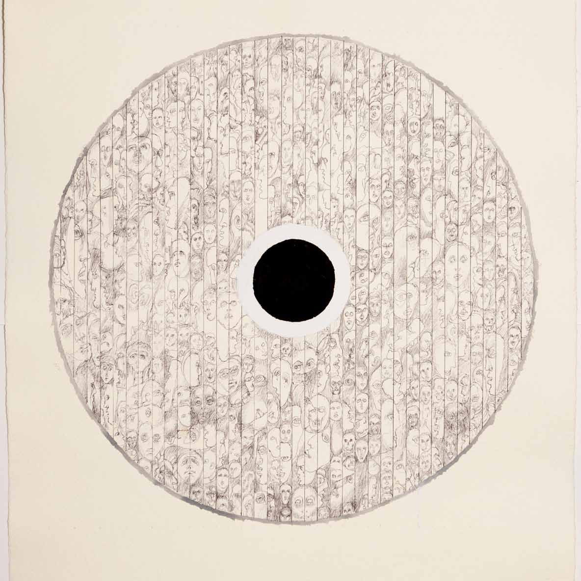 Mandala, painting, drawing, Andrzej Strumillo, Andrzej Strumillo, Mandala series, polish contemporary art, polish artist, contemporary art in modern Poland, contemporary polish artists, best polish painters, best polish artists, famous polish artists, Gallery Kordegarda, Kordegarda