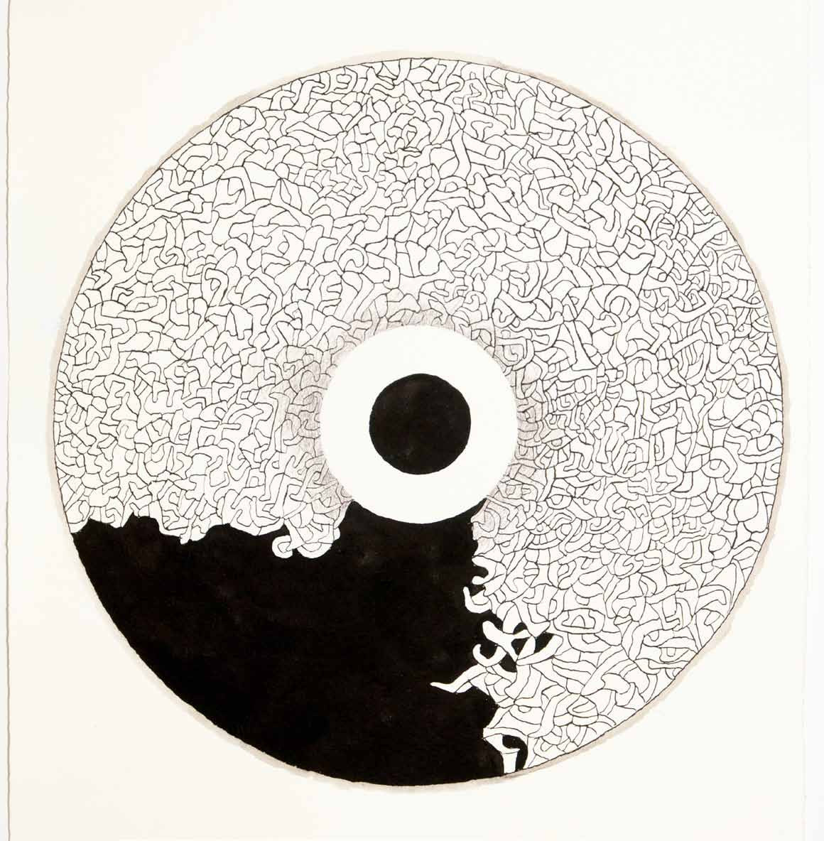 Mandala, painting, drawing, Andrzej Strumillo, Andrzej Strumillo, Mandala series, polish contemporary art, polish artist, contemporary art in modern Poland, contemporary polish artists, best polish painters, best polish artists, famous polish artists, Gallery Kordegarda, Kordegarda