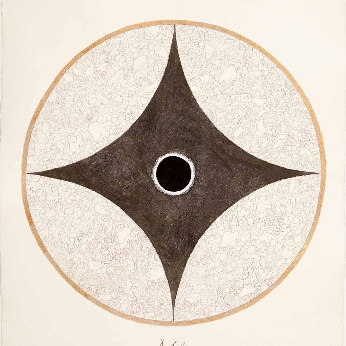 Mandala, painting, drawing, Andrzej Strumillo, Andrzej Strumillo, Mandala series, polish contemporary art, polish artist, contemporary art in modern Poland, contemporary polish artists, best polish painters, best polish artists, famous polish artists, Gallery Kordegarda, Kordegarda