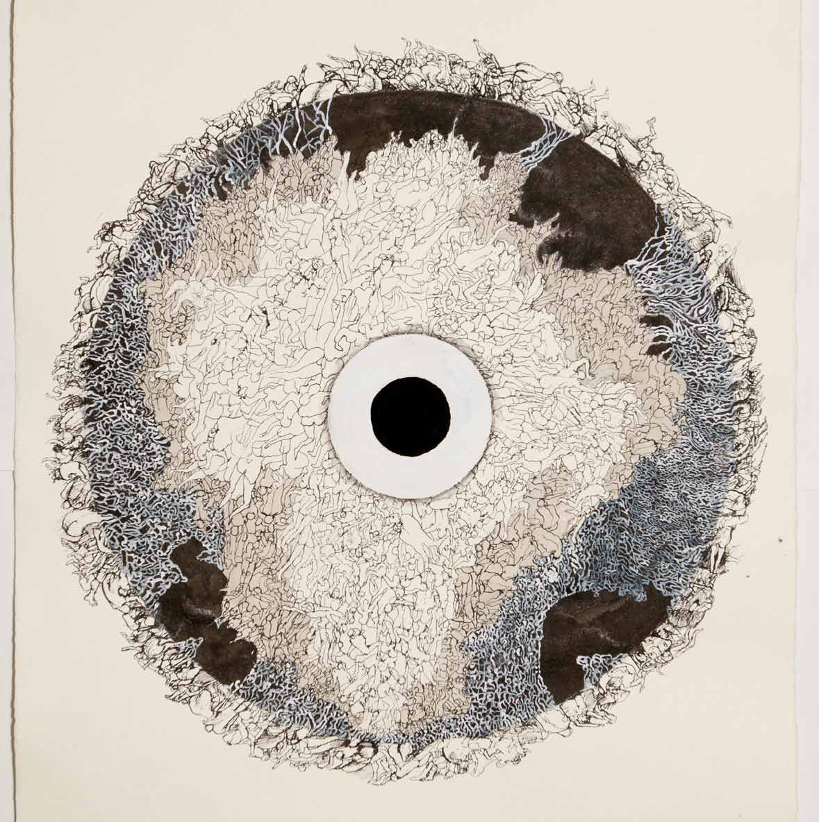 Mandala, painting, drawing, Andrzej Strumillo, Andrzej Strumillo, Mandala series, polish contemporary art, polish artist, contemporary art in modern Poland, contemporary polish artists, best polish painters, best polish artists, famous polish artists, Gallery Kordegarda, Kordegarda