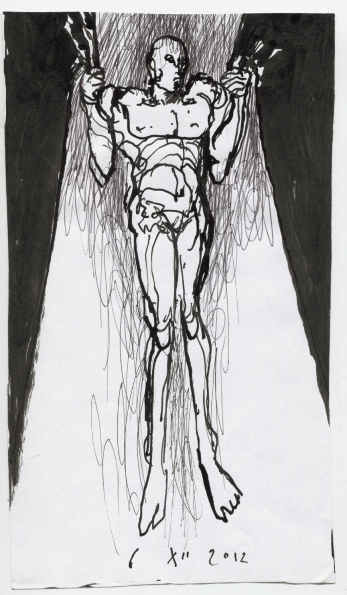 FLIGHT, sketches for paintings. Andrzej Strumillo