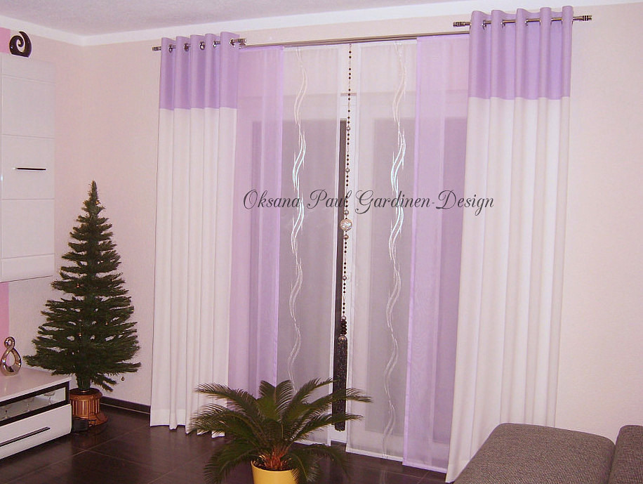 Шторы на кольцах / Ösenvorhänge. Oksana Paul-Gardinen-Design Oksana Paul ✧ Art of Gardinen & Textile Design ✧ Polymer Clay Art & Handmade Creatures