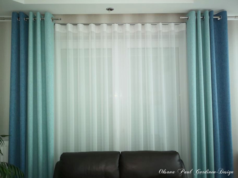 Гостиная / Wohnzimmer ➜. Oksana Paul-Gardinen-Design Oksana Paul ✧ Art of Gardinen & Textile Design ✧ Polymer Clay Art & Handmade Creatures