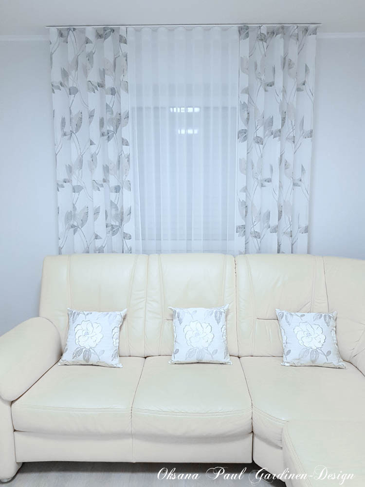 Шторы на волне / Wellenband-Gardinen. Oksana Paul-Gardinen-Design Oksana Paul ✧ Art of Gardinen & Textile Design ✧ Polymer Clay Art & Handmade Creatures