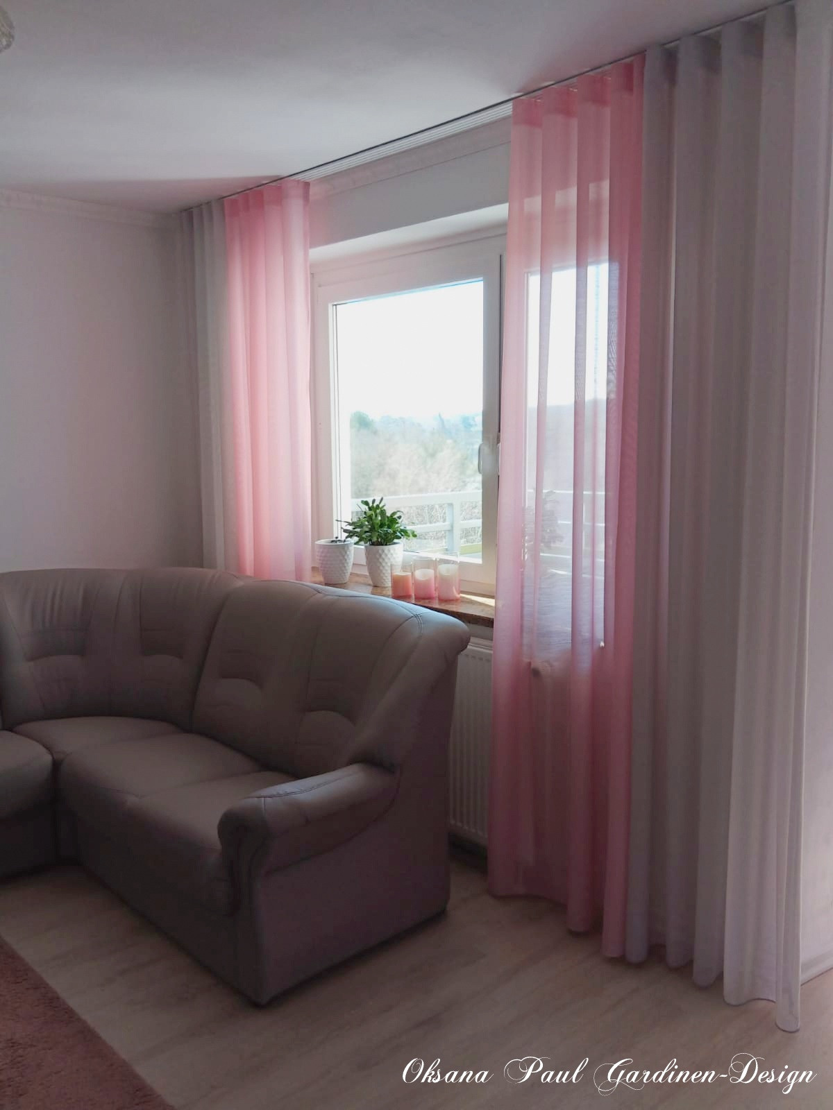 Шторы на волне / Wellenband-Gardinen. Oksana Paul-Gardinen-Design Oksana Paul ✧ Art of Gardinen & Textile Design ✧ Polymer Clay Art & Handmade Creatures