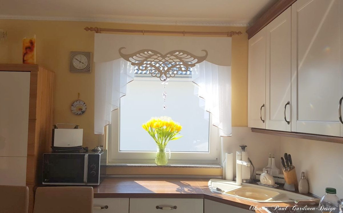 Кухня-столовая / Küche & Essbereich ➜. Oksana Paul-Gardinen-Design Oksana Paul ✧ Art of Gardinen & Textile Design ✧ Polymer Clay Art & Handmade Creatures