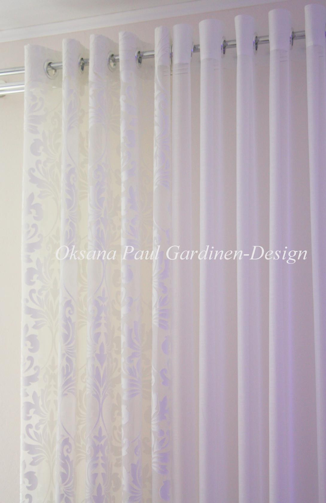 Шторы на кольцах / Ösenvorhänge. Oksana Paul-Gardinen-Design Oksana Paul ✧ Art of Gardinen & Textile Design ✧ Polymer Clay Art & Handmade Creatures