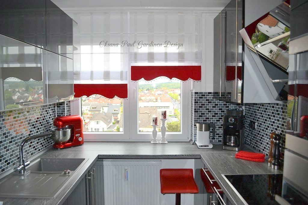 Римские шторы / Raffrollos. Oksana Paul-Gardinen-Design Oksana Paul ✧ Art of Gardinen & Textile Design ✧ Polymer Clay Art & Handmade Creatures