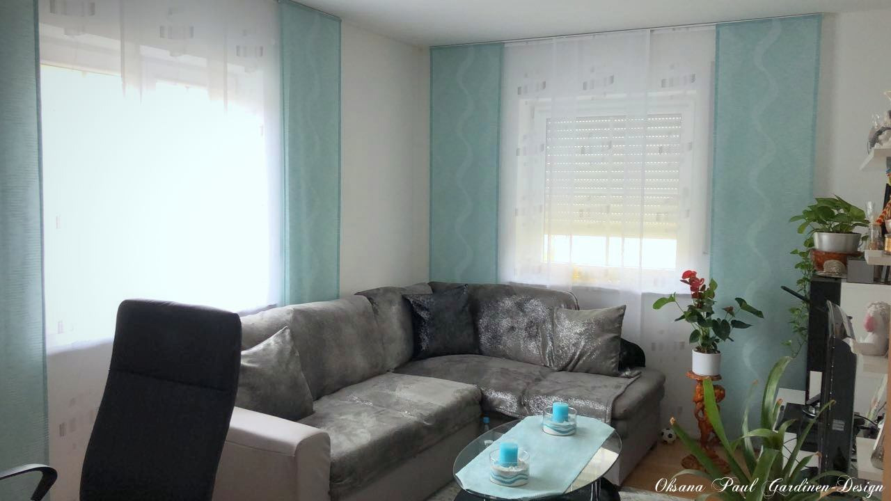 Японские панели / Schiebevorhänge. Oksana Paul-Gardinen-Design Oksana Paul ✧ Art of Gardinen & Textile Design ✧ Polymer Clay Art & Handmade Creatures