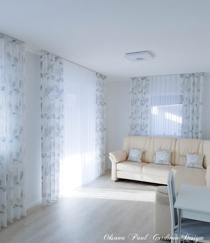 Шторы на волне / Wellenband-Gardinen. Oksana Paul-Gardinen-Design Oksana Paul ✧ Art of Gardinen & Textile Design ✧ Polymer Clay Art & Handmade Creatures