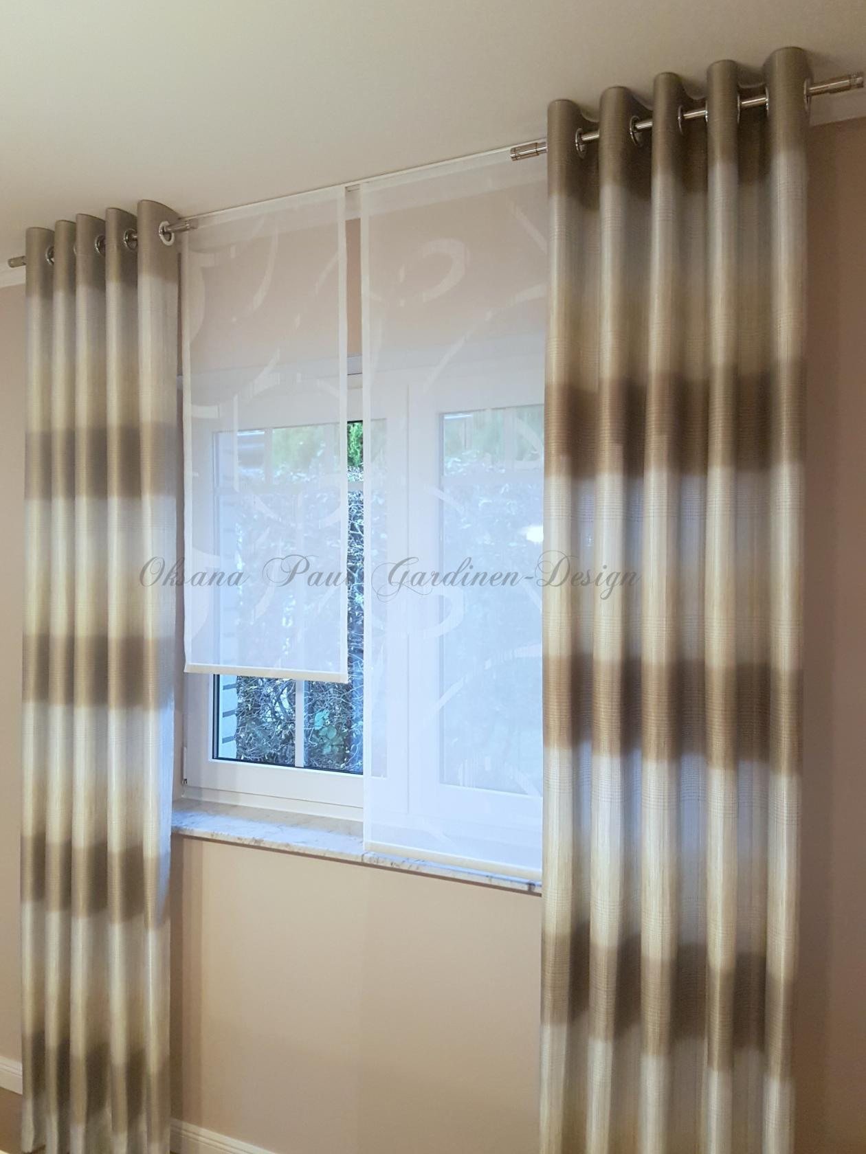 Шторы на кольцах / Ösenvorhänge. Oksana Paul-Gardinen-Design Oksana Paul ✧ Art of Gardinen & Textile Design ✧ Polymer Clay Art & Handmade Creatures