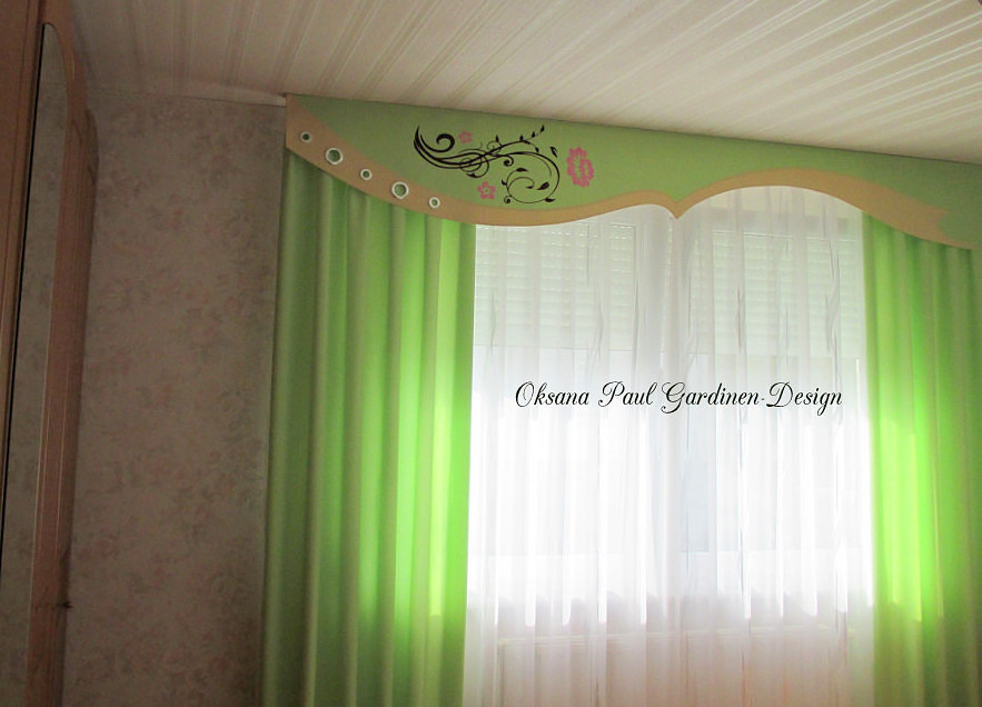 Спальня / Schlafzimmer ➜. Oksana Paul-Gardinen-Design Oksana Paul ✧ Art of Gardinen & Textile Design ✧ Polymer Clay Art & Handmade Creatures