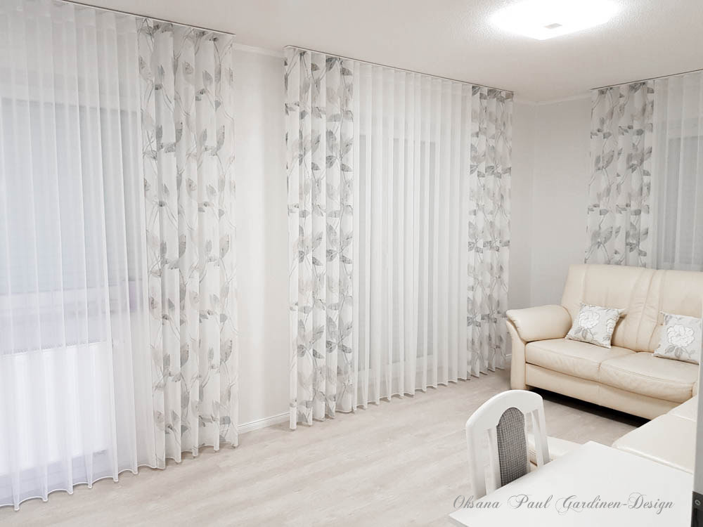 Шторы на волне / Wellenband-Gardinen. Oksana Paul-Gardinen-Design Oksana Paul ✧ Art of Gardinen & Textile Design ✧ Polymer Clay Art & Handmade Creatures