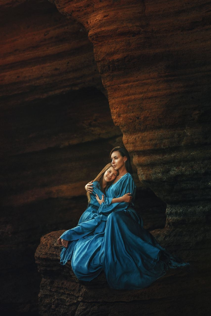 Синие платья 40+20€. Профессиональный фотограф на Тенерифе