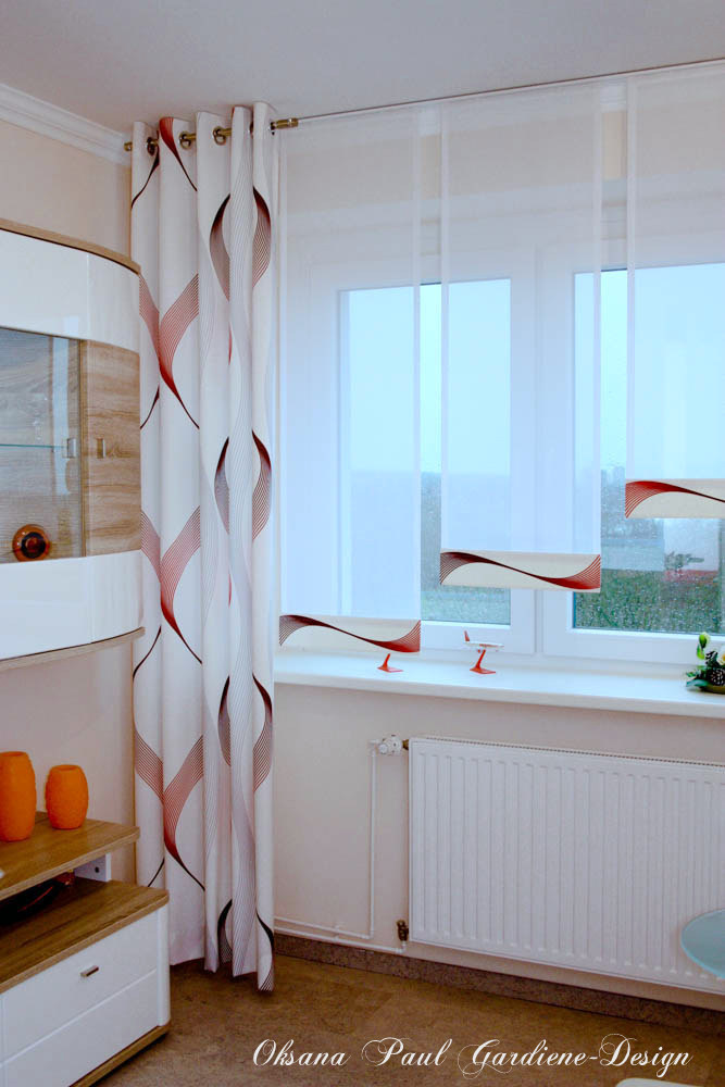 Гостиная / Wohnzimmer ➜. Oksana Paul-Gardinen-Design Oksana Paul ✧ Art of Gardinen & Textile Design ✧ Polymer Clay Art & Handmade Creatures