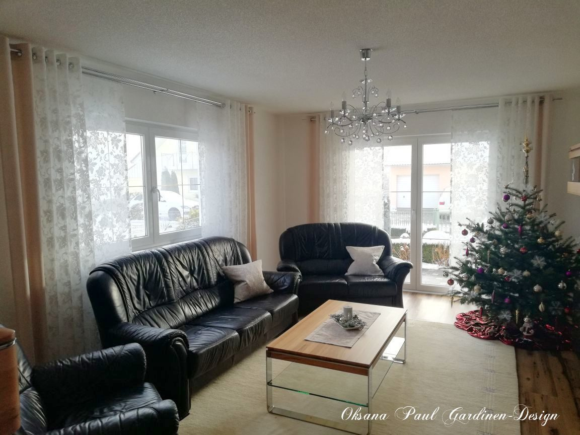 Гостиная / Wohnzimmer ➜. Oksana Paul-Gardinen-Design Oksana Paul ✧ Art of Gardinen & Textile Design ✧ Polymer Clay Art & Handmade Creatures