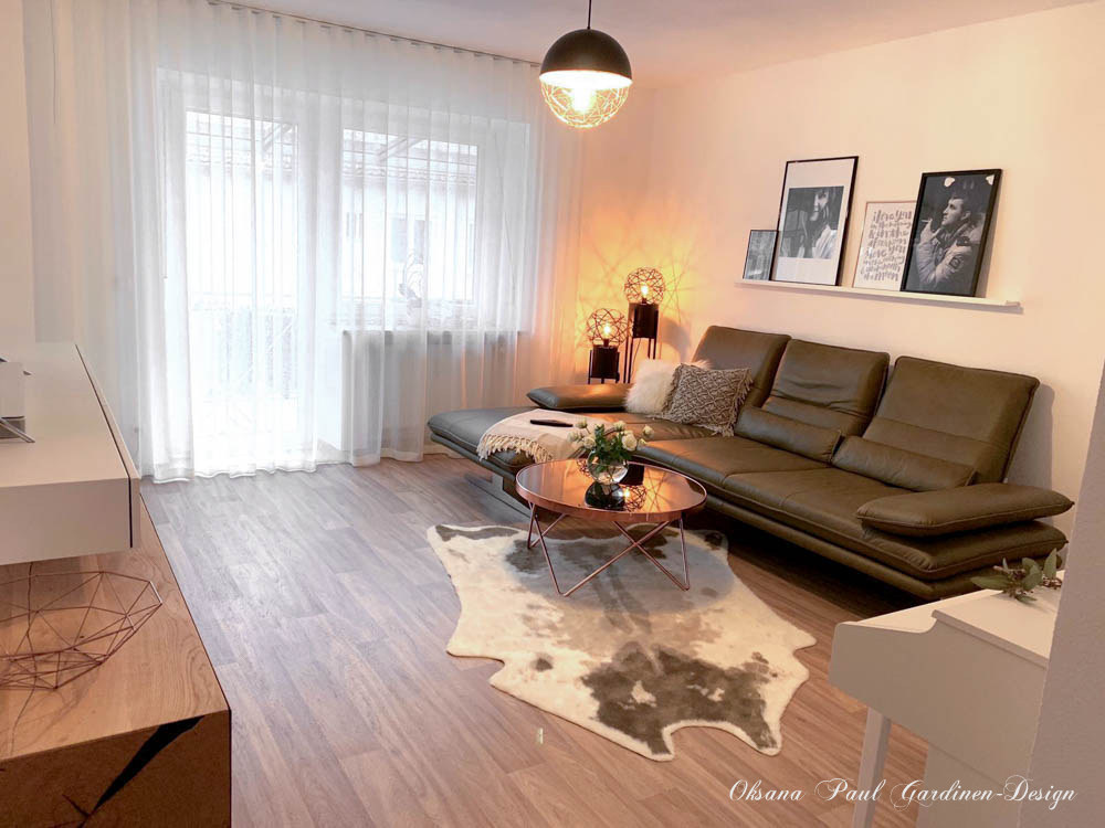 Гостиная / Wohnzimmer ➜. Oksana Paul-Gardinen-Design Oksana Paul ✧ Art of Gardinen & Textile Design ✧ Polymer Clay Art & Handmade Creatures