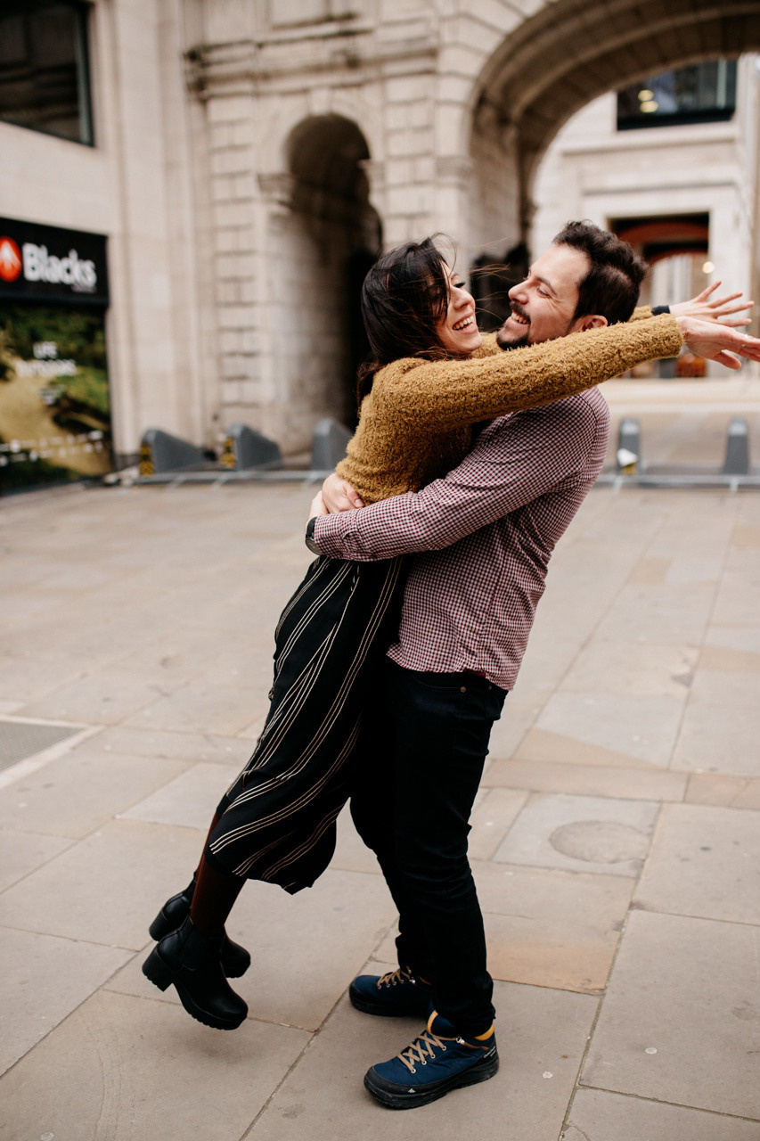 Photoshoot at Bank and Tower Bridge. LondonPhotoStory — Vacation Photographer in London