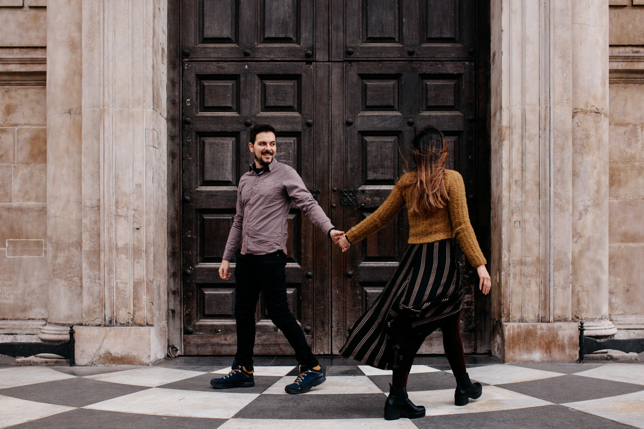 Photoshoot at Bank and Tower Bridge. LondonPhotoStory — Vacation Photographer in London