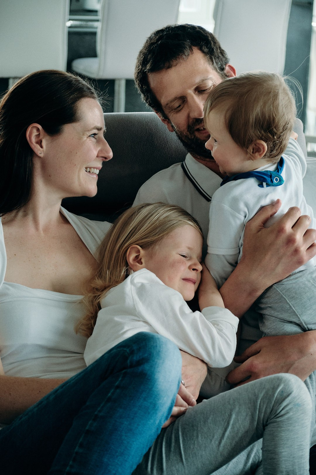 Familie Kramer. Valeriya Rudolph: Familien & Business Fotografin aus Karlsruhe