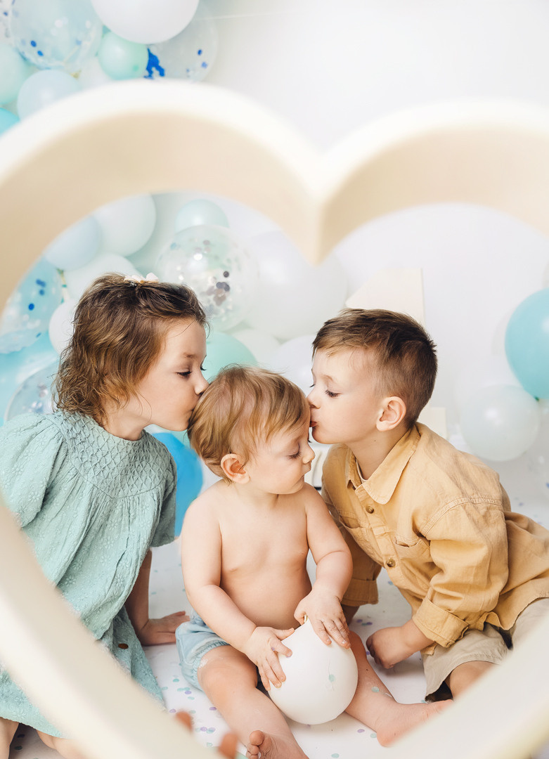 Cake smash. Fotografía profesional en Tenerife Tania Bonnet