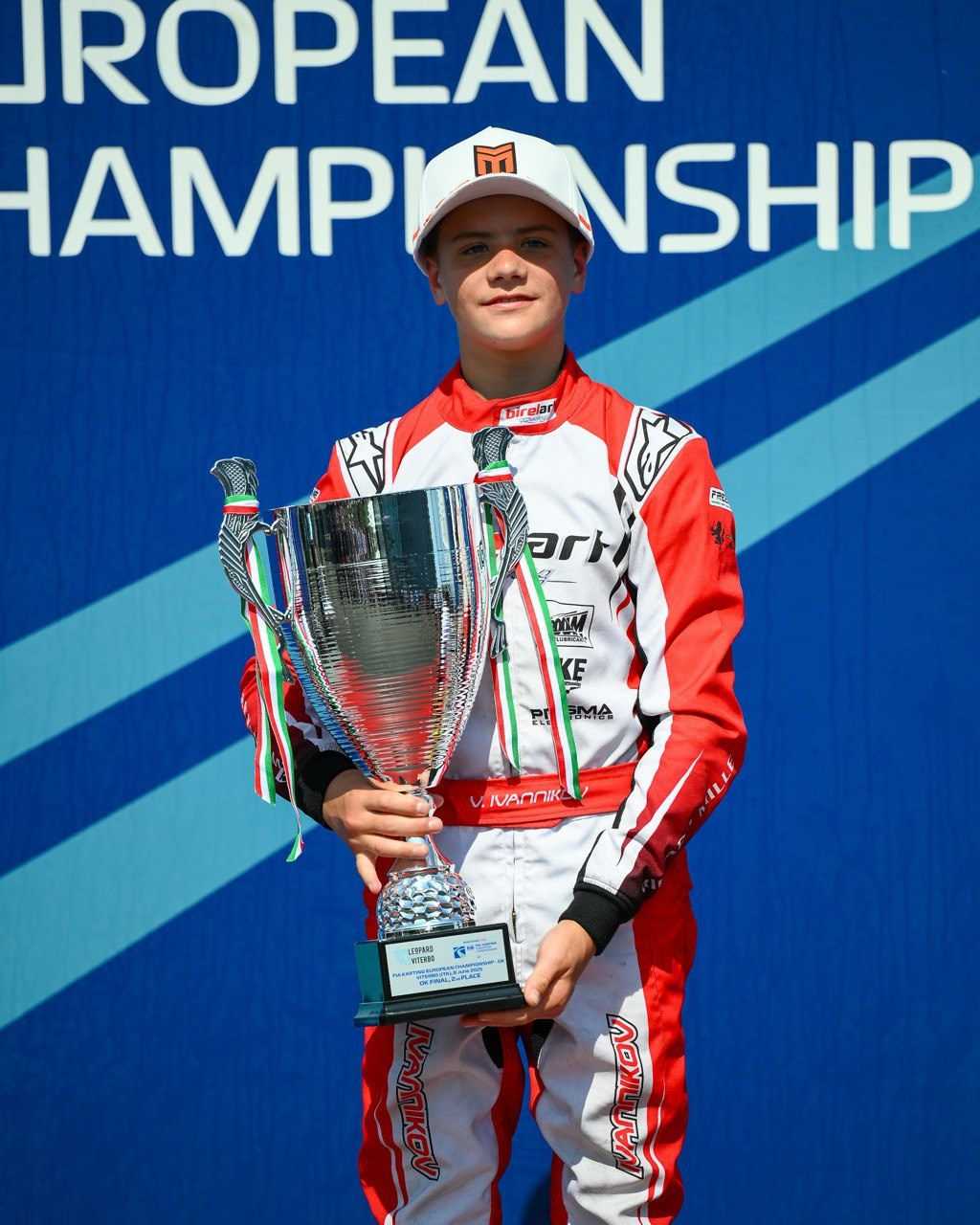 FIA karting 2025 Italy Viterbo rd 3 Ivannikov Vladimir Birel art podium