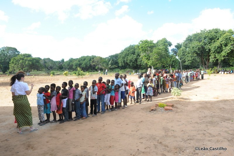 Photos of volunteer work in Mozambique. Simbahalu