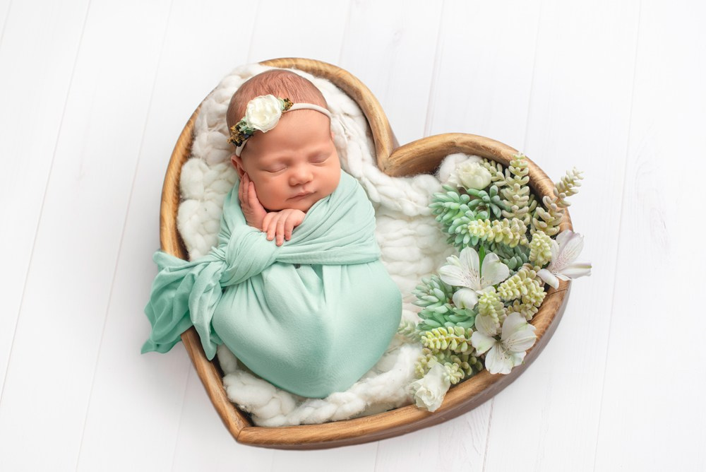 Sesja noworodkowa dla dziewczynki w Trójmieście - Natalia Lucko