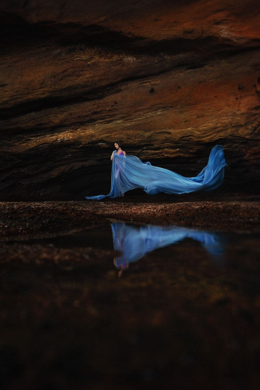 Шелк отрез 4 метра (разные цвета) 10€. Профессиональный фотограф на Тенерифе