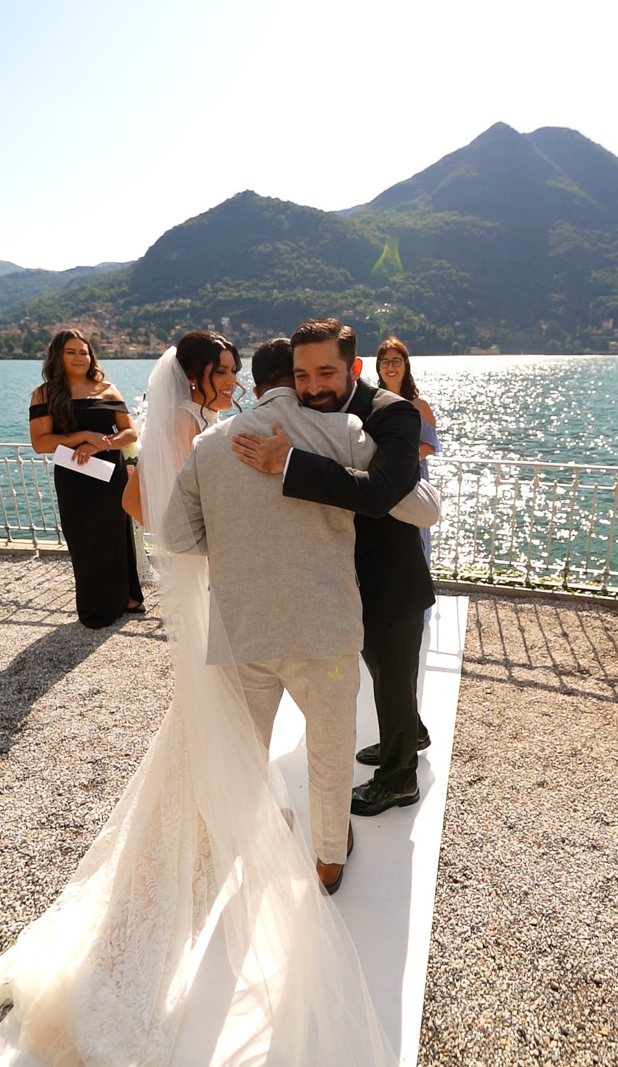 Свадебная сьемка на комо