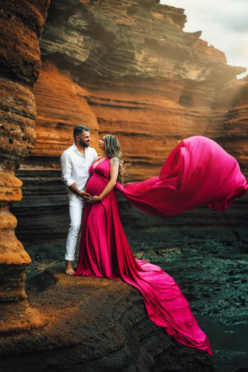 Платье розовое #11 40€. Профессиональный фотограф на Тенерифе