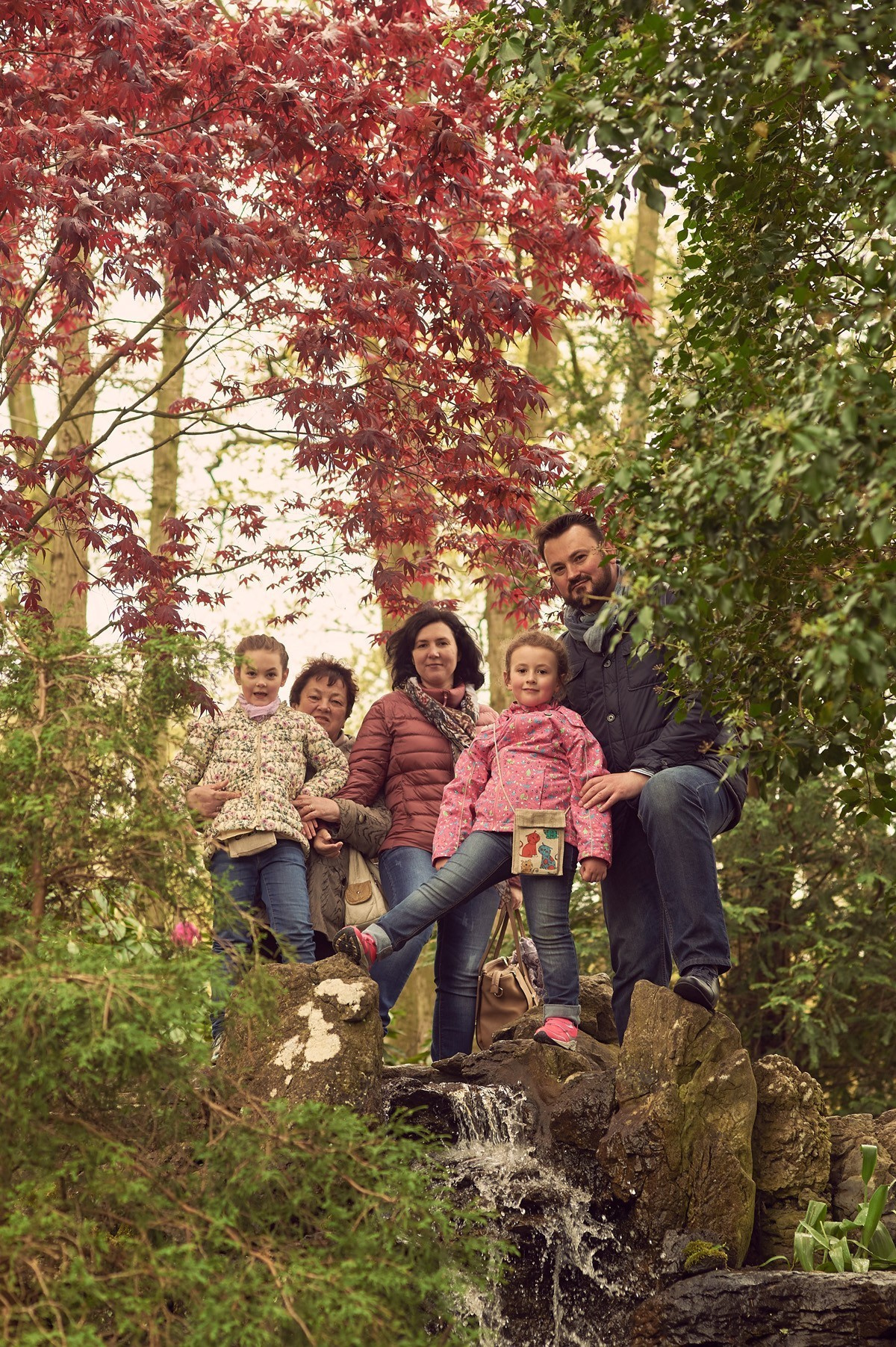 Family photoshoot in Keukenhof. Portret, trouw en familie fotograaf in Amsterdam en Almere