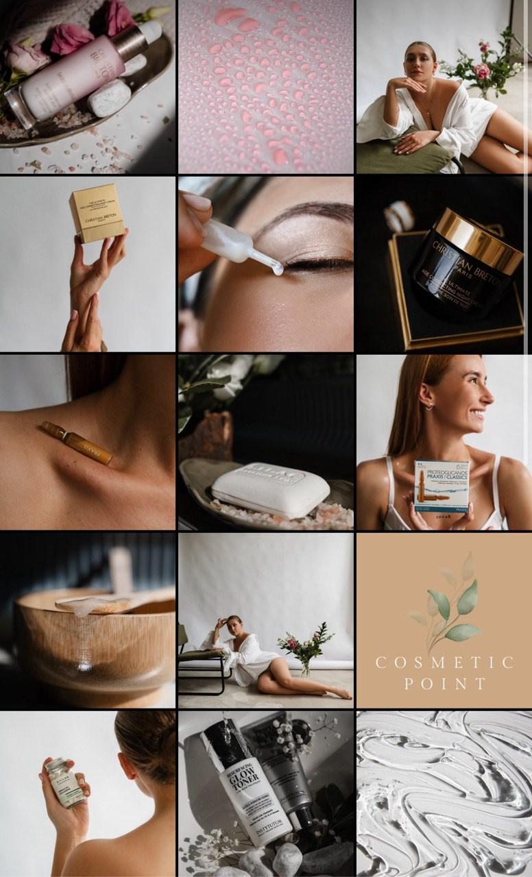 Візуальний дизайн для особистих та бізнес блогів IG. ANNA-MARIA PHOTO CONTENT CREATOR — фотограф, естет, художник і візуальний експерт Instagram у Празі