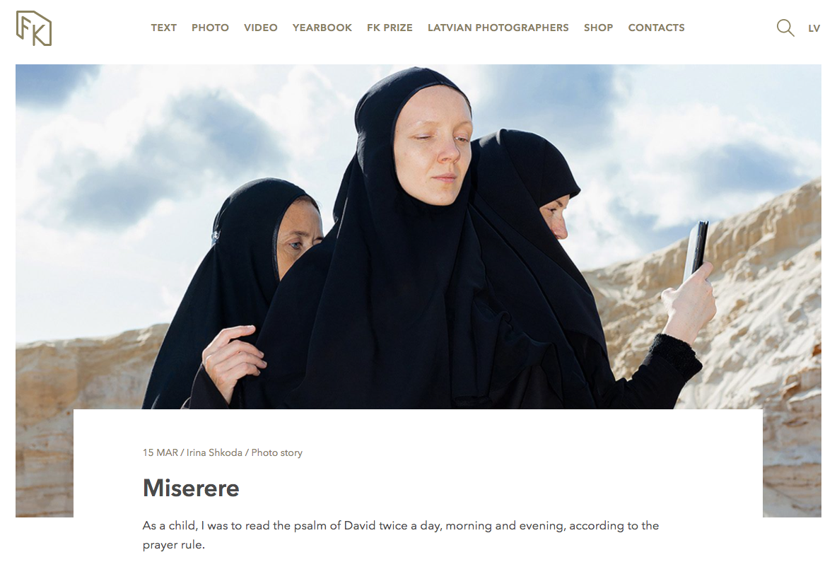 FK Magazine. Irina Shkoda  Miserere