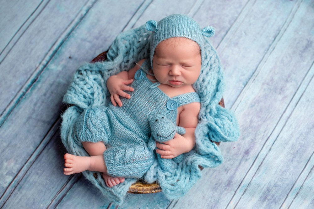Sesja noworodkowa dla chłopca w Trójmieście - Natalia Lucko