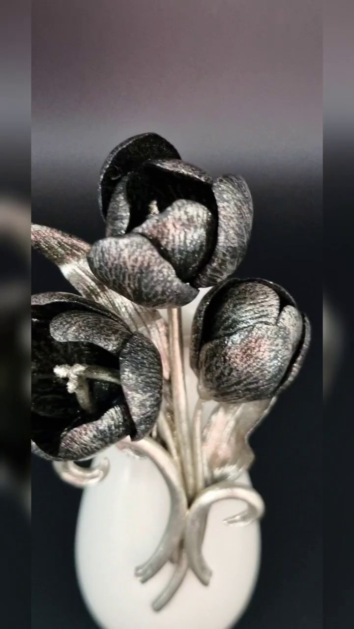 Магия чёрного / Magie des Schwarztons ➜. Oksana Paul-Gardinen-Design Oksana Paul ✧ Art of Gardinen & Textile Design ✧ Polymer Clay Art & Handmade Creatures