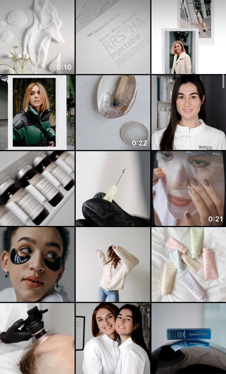 Візуальний дизайн для особистих та бізнес блогів IG. ANNA-MARIA PHOTO CONTENT CREATOR — фотограф, естет, художник і візуальний експерт Instagram у Празі