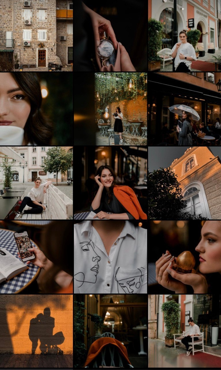 Візуальний дизайн для особистих та бізнес блогів IG. ANNA-MARIA PHOTO CONTENT CREATOR — фотограф, естет, художник і візуальний експерт Instagram у Празі