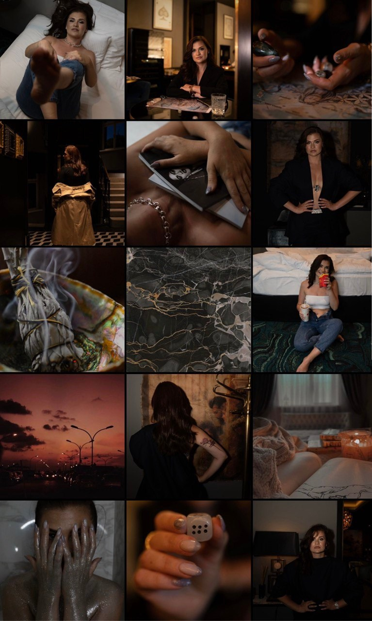 Візуальний дизайн для особистих та бізнес блогів IG. ANNA-MARIA PHOTO CONTENT CREATOR — фотограф, естет, художник і візуальний експерт Instagram у Празі