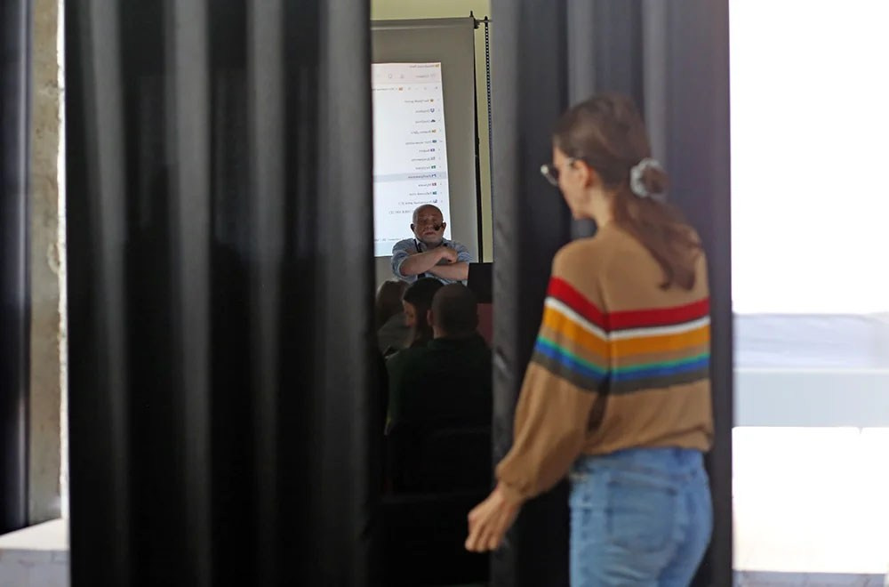 Мастер-класс Сергея Максимишина в Школе Фотографии Романа Рыбалёва. Школа Фотографии Романа Рыбалёва. Город Кишинёв, Молдова