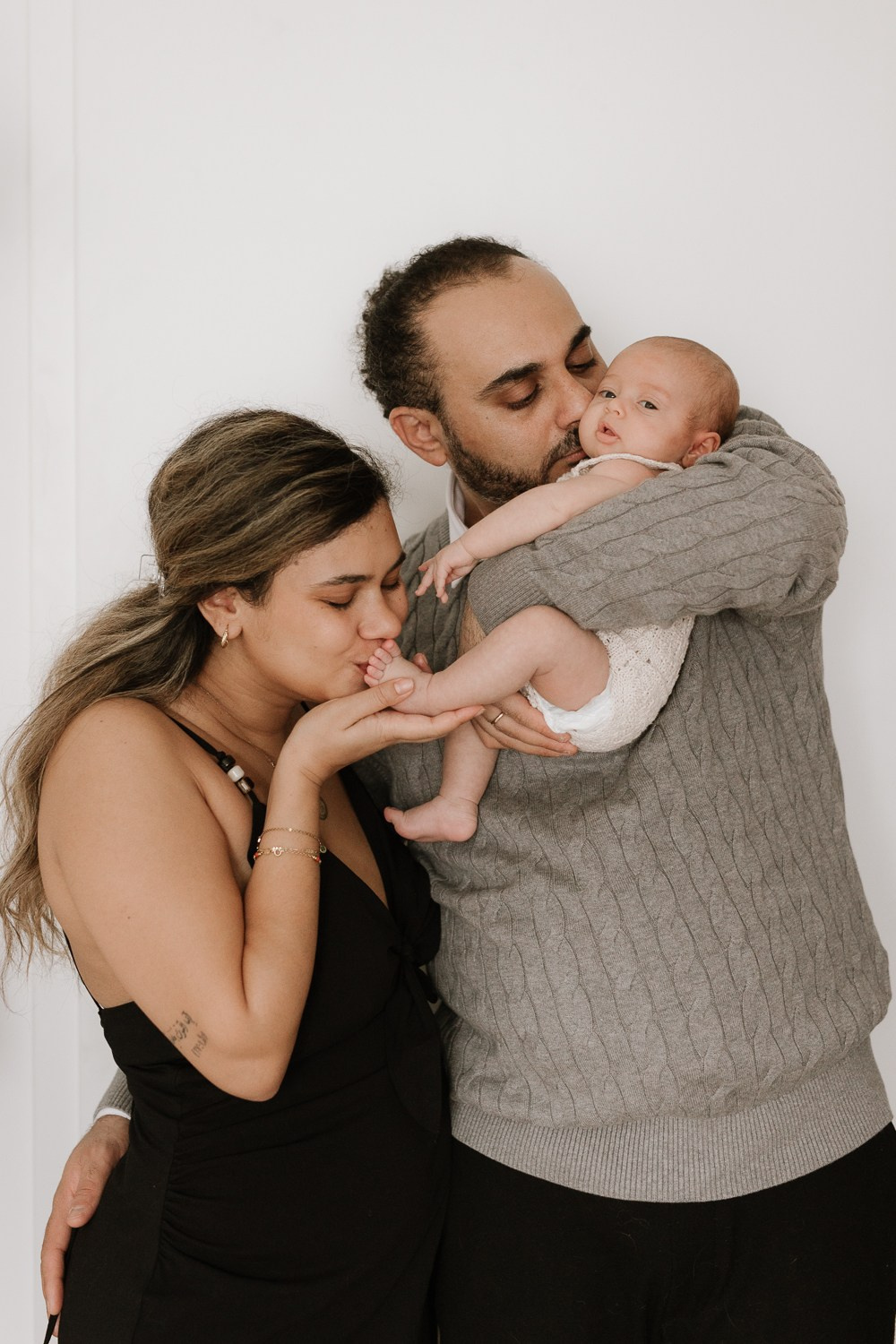 Baby Tamara (2 Monate Alt). Familien & Hochzeitfotografin Nadja Holzmann