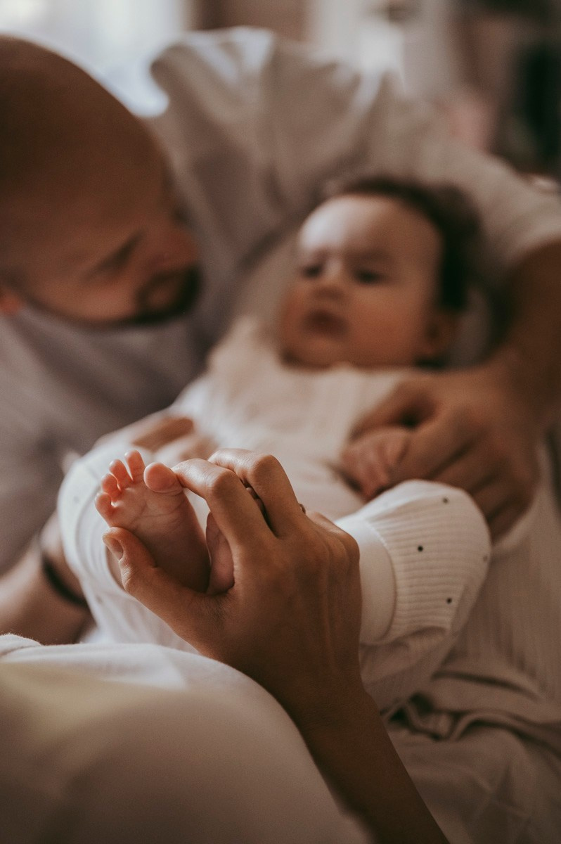 Katarina, Marko i Elena / porodicno fotografisanje kod kuce. Deciji i porodicni fotograf u Beogradu Oksana Skendzic