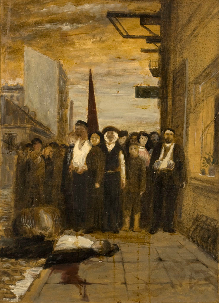 Nasza ziemia, wczesne prace, 1945 - 1070, malarstwo , Andrzej Strumiłło, Andrzej Strumillo, polska sztuka współczesna, polski artysta, sztuka współczesna we współczesnej Polsce, współcześni polscy artyści, najlepsi polscy malarze, najlepsi polscy artyści, znani polscy artyści, 