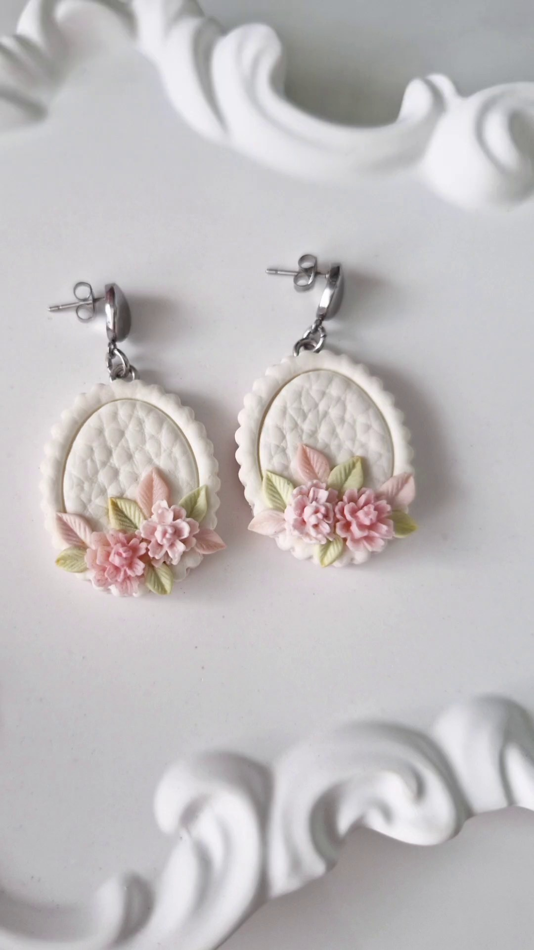 Серьги / Ohrringe ➜. Oksana Paul-Gardinen-Design Oksana Paul ✧ Art of Gardinen & Textile Design ✧ Polymer Clay Art & Handmade Creatures